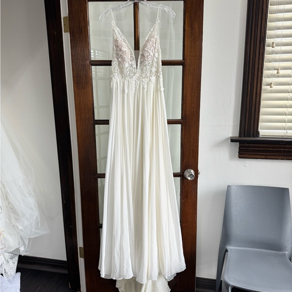 Anthropologie Jenny Yoo Kelsey Wedding Gown Size 2